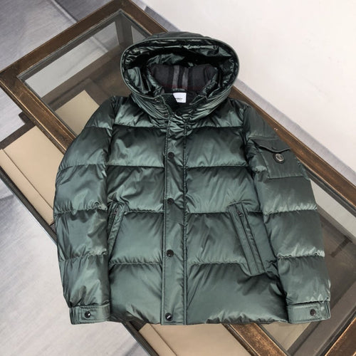 Burberry Glossy Hooded Puffer Jacket — hero